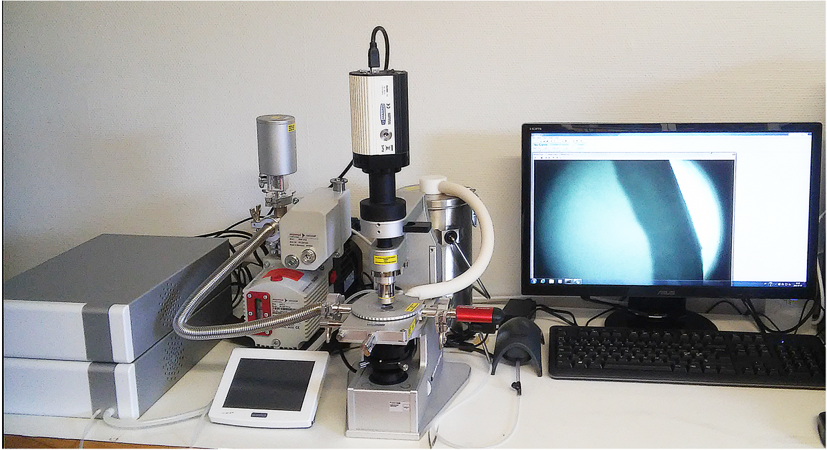 freeze drying microscope